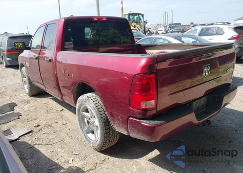 2018 Ram 1500 Express 4X4 6'4 Box from USA, damaged, VIN 1C6RR7FT4JS284527